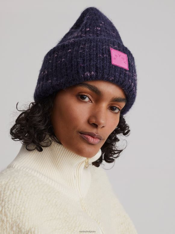 marineblauw/superroze vrouwen dale muts accessoires Z8X2P517 Varley