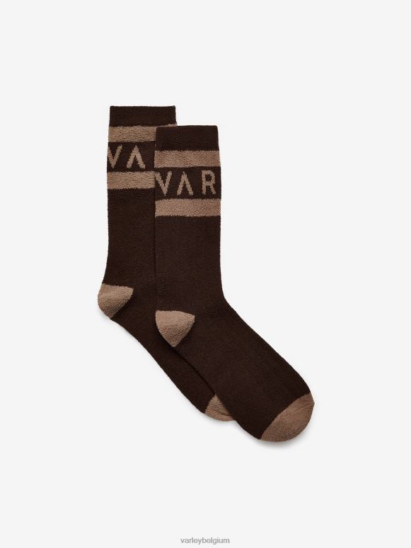 koffieboon/goud brons vrouwen spencer sok accessoires Z8X2P499 Varley
