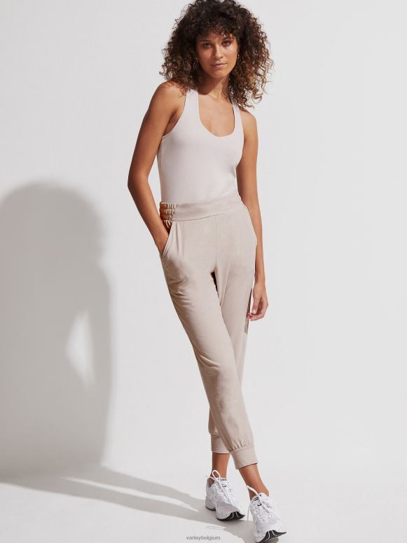 zilvergrijs gemêleerd vrouwen siena jogger kleding Z8X2P403 Varley