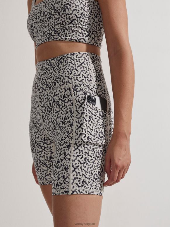 berken mix cheetah vrouwen laten we gaan pocket short 7 " kleding Z8X2P312 Varley