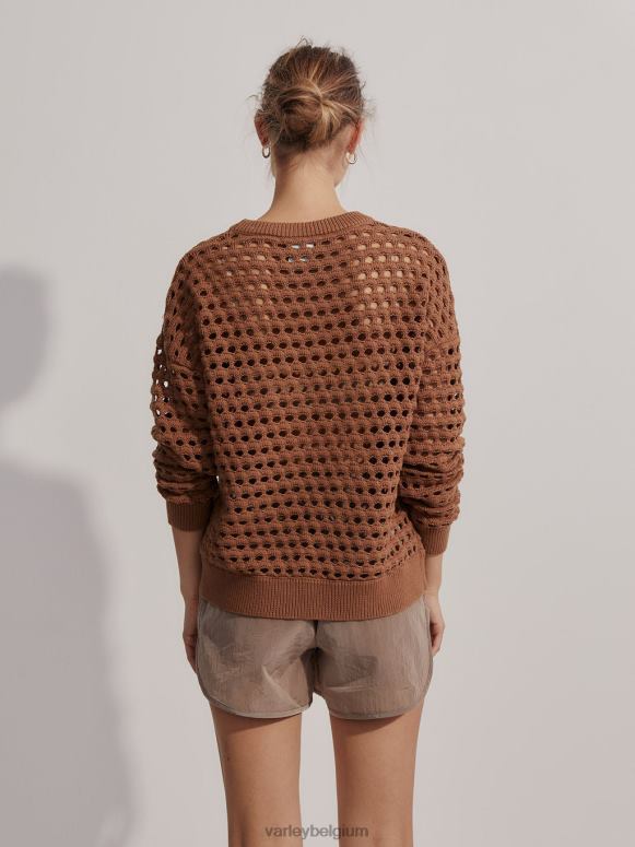 donker taupe vrouwen harmon hoogbouw short 4