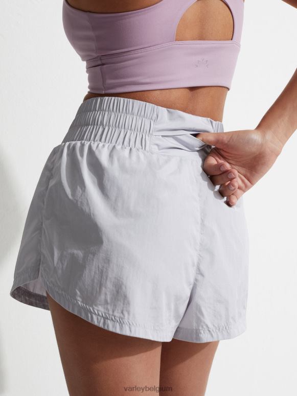 metallic asgrijs vrouwen Kallin loopt kort 1,5 