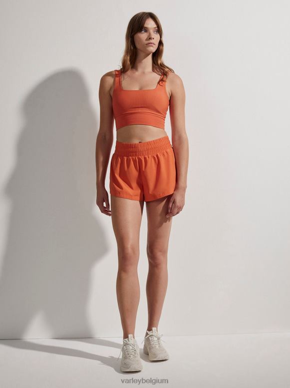 oranje roest vrouwen Kallin loopt kort 1,5 