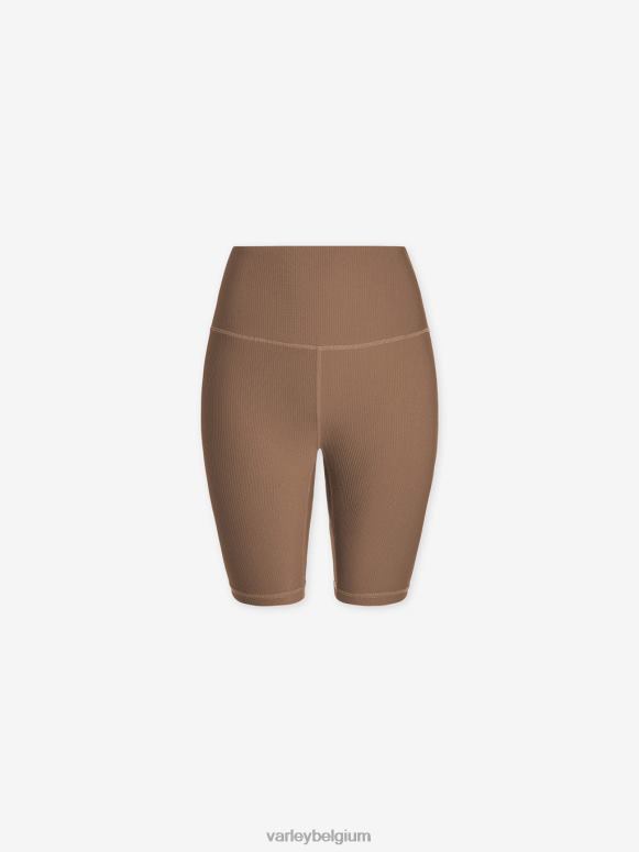 taupe steen vrouwen laten we rib short 7 