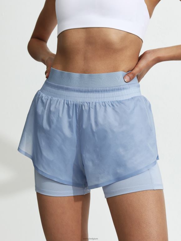 zen-blauw vrouwen vrij kort kleding Z8X2P404 Varley