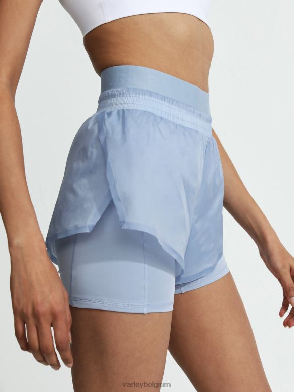 zen-blauw vrouwen vrij kort kleding Z8X2P404 Varley