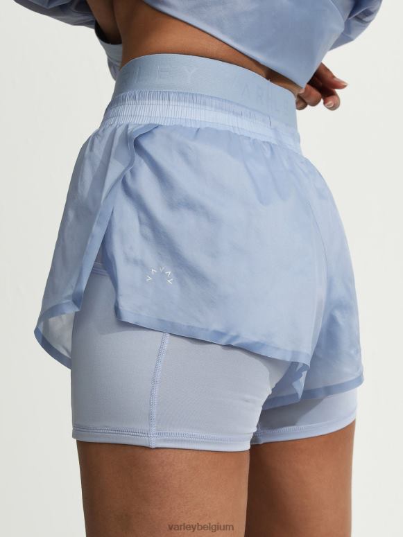 zen-blauw vrouwen vrij kort kleding Z8X2P404 Varley