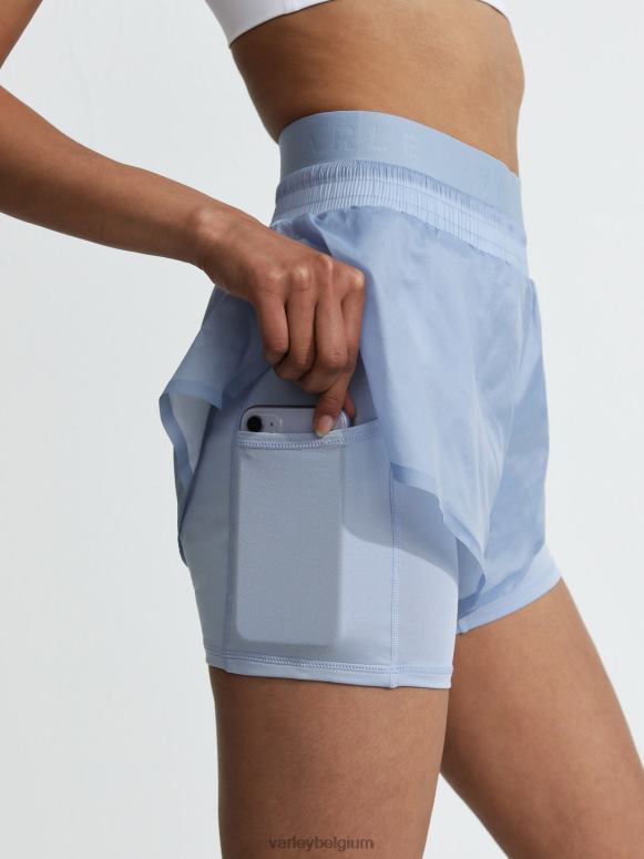 zen-blauw vrouwen vrij kort kleding Z8X2P404 Varley