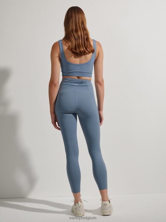 blauwe luchtspiegeling vrouwen let's go night running legging 25