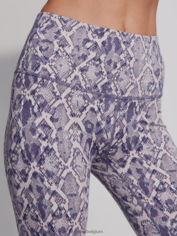 blauwe mix kanten slang vrouwen let's move zakhoge legging 25