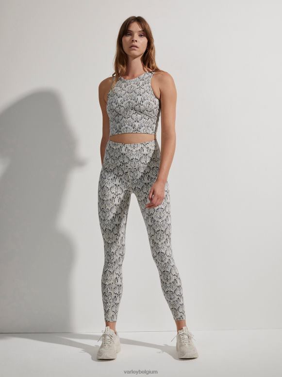gespiegelde slang vrouwen let's move zakhoge legging 25" kleding Z8X2P322 Varley