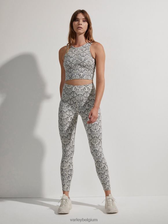 gespiegelde slang vrouwen let's move zakhoge legging 25