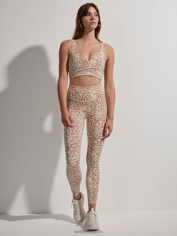 lichtbruin dier vrouwen let's move zakhoge legging 25