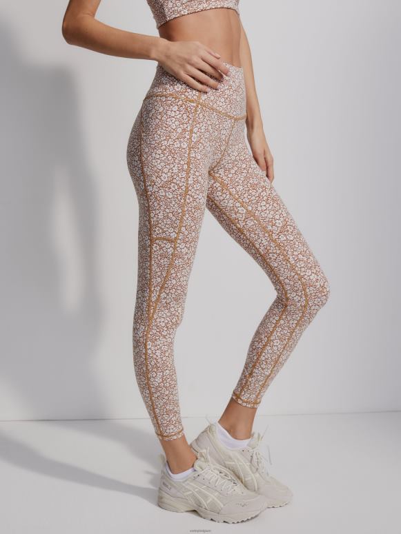 micro bloemen vrouwen let's move zakhoge legging 25" kleding Z8X2P271 Varley