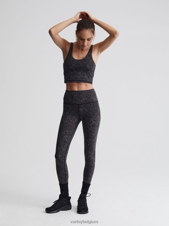 monochrome jachtluipaard vrouwen let's go legging met hoge taille 25