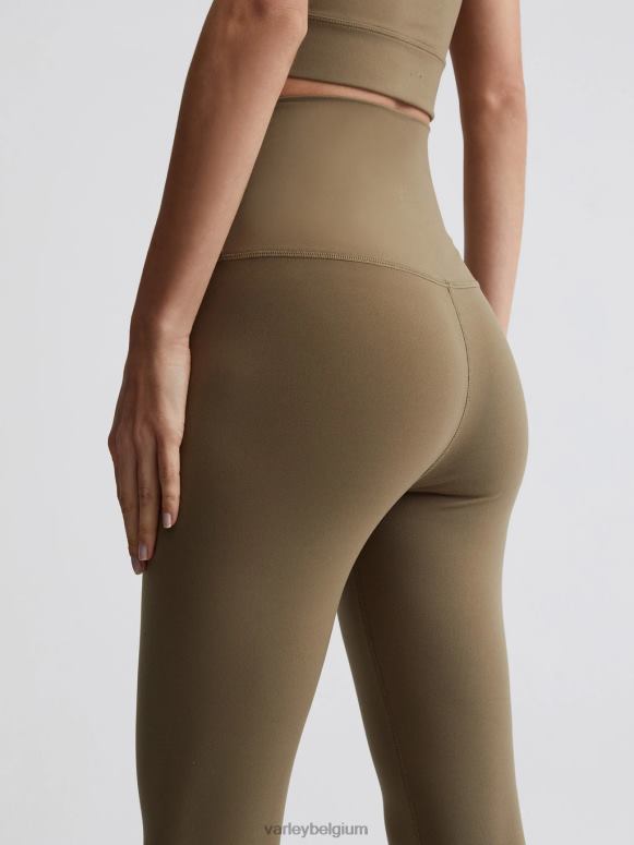 stoffig groen vrouwen altijd superhoge legging 25