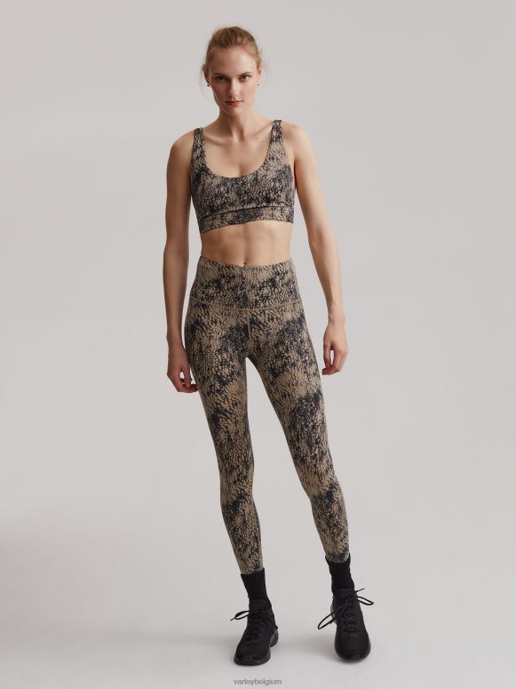 zachte taupe aligator vrouwen let's move zakhoge legging 25" kleding Z8X2P327 Varley