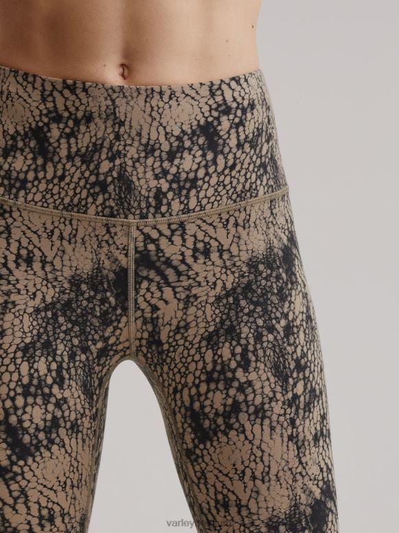 zachte taupe aligator vrouwen let's move zakhoge legging 25