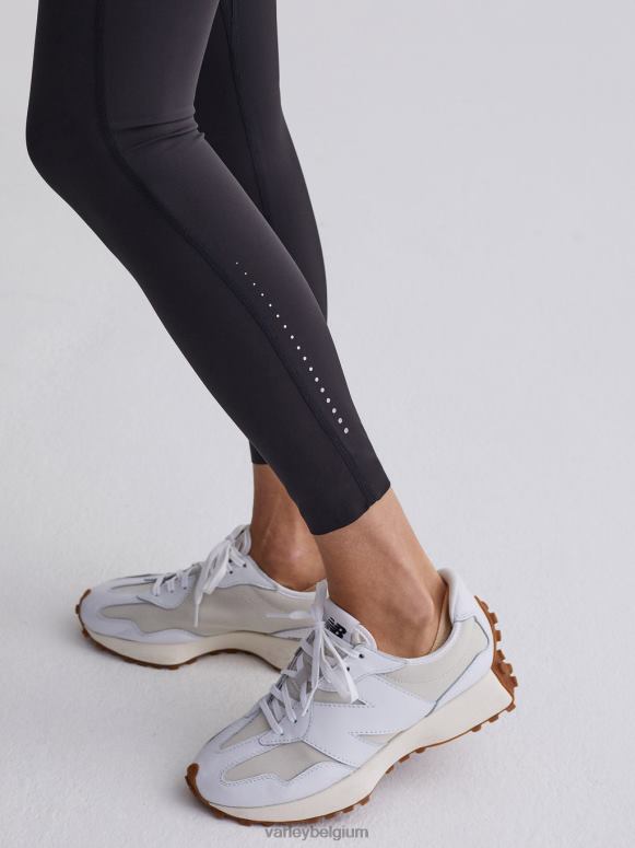zwart vrouwen let's go night running legging 25