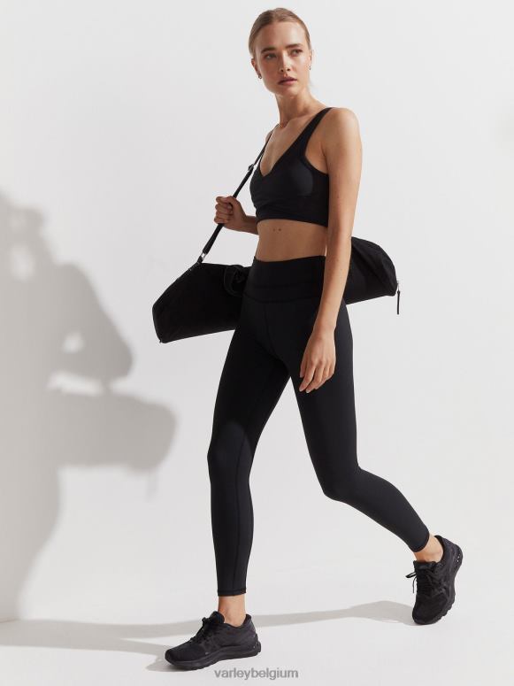 zwart vrouwen let's move superhoge legging 25