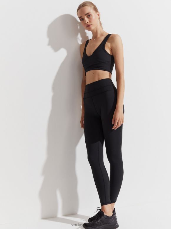 zwart vrouwen let's move superhoge legging 25