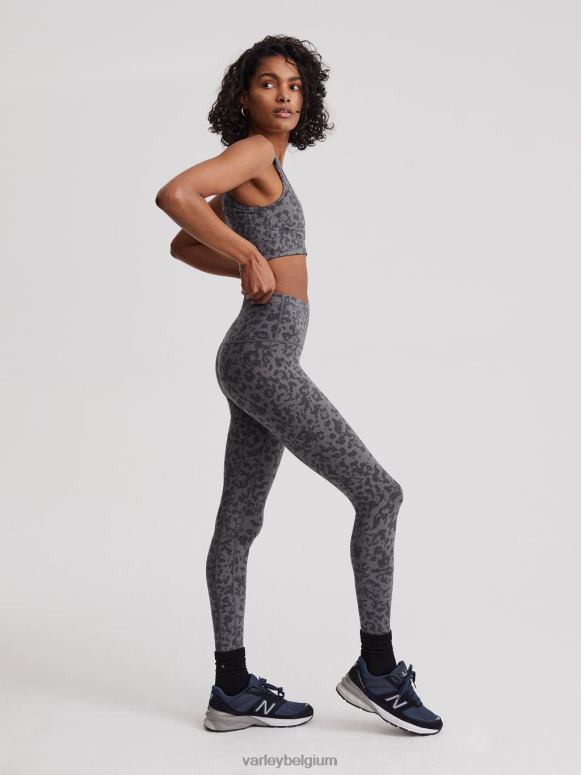 zwartgeblakerd vervormd dier vrouwen let's move zakhoge legging 25