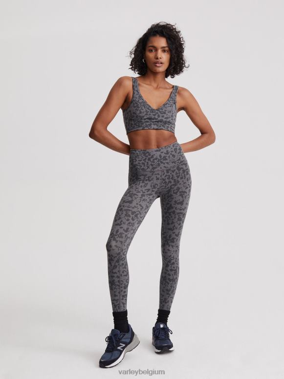 zwartgeblakerd vervormd dier vrouwen let's move zakhoge legging 25