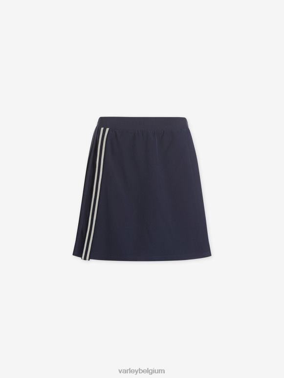 blauwe nachten vrouwen neyland skort met hoge taille 15,5