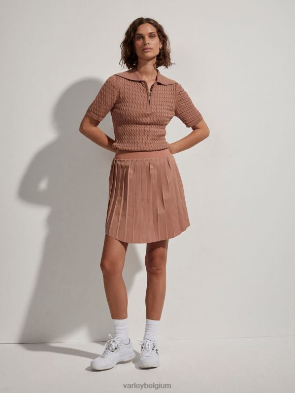 mokka mousse vrouwen newman hoogbouw skort kleding Z8X2P356 Varley