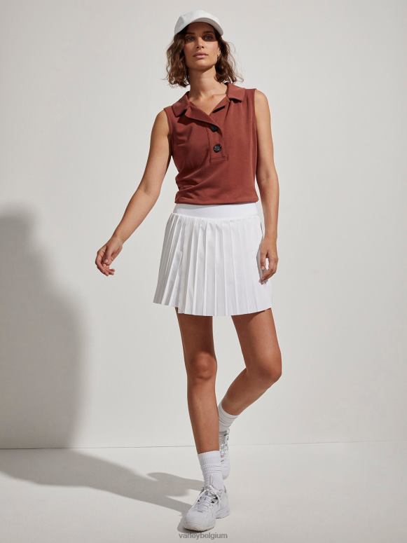wit vrouwen kalmia halfhoge skort kleding Z8X2P354 Varley