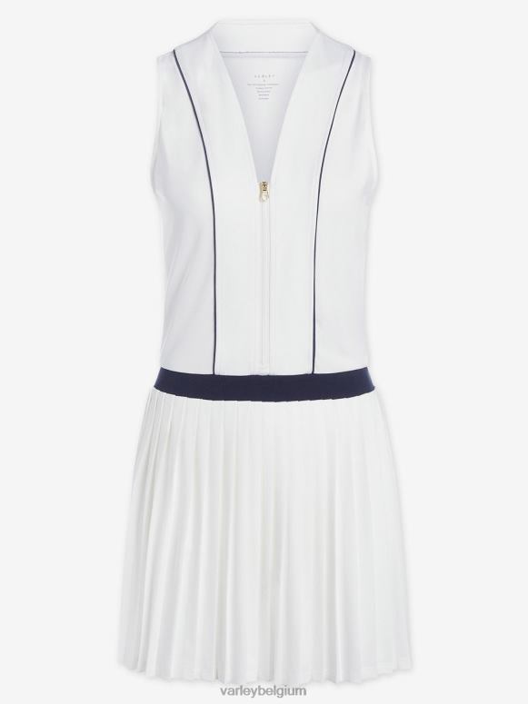 wit vrouwen downing court-jurk 31,5 