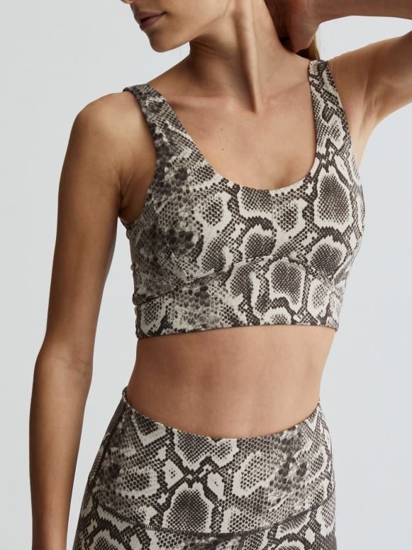 taupe ratelslang vrouwen laten we gaan Elsie BH kleding Z8X2P50 Varley