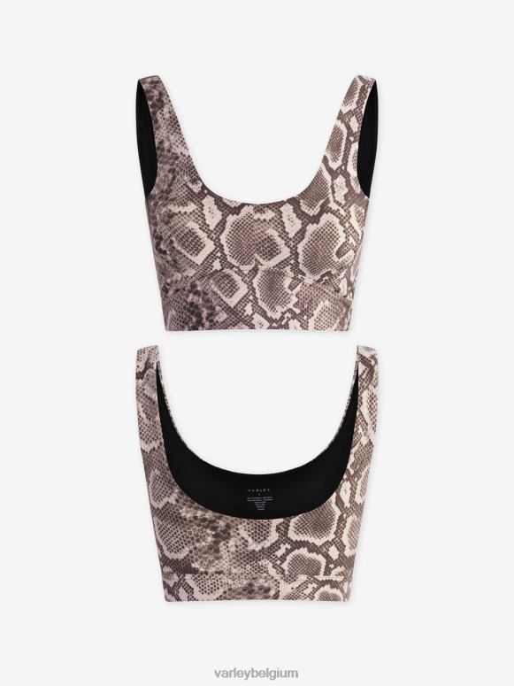taupe ratelslang vrouwen laten we gaan Elsie BH kleding Z8X2P50 Varley
