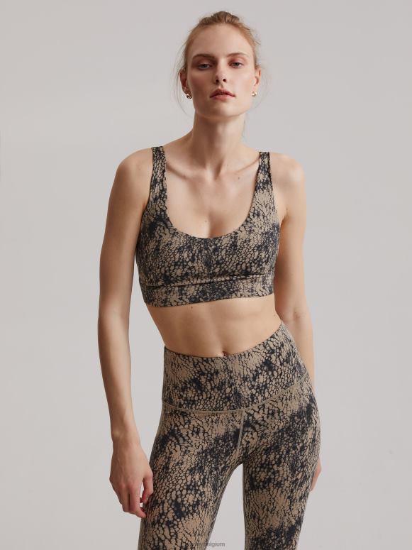zachte taupe aligator vrouwen laten we severn beha verplaatsen kleding Z8X2P53 Varley