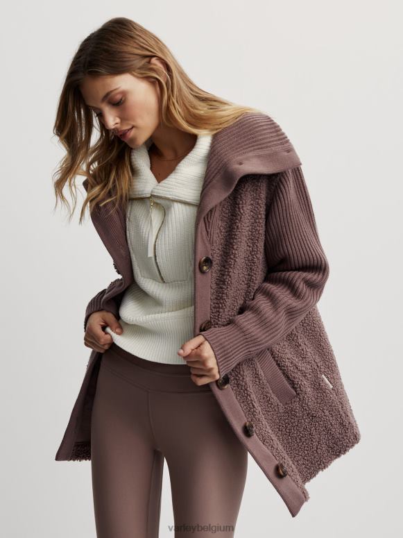 diep taupe vrouwen elliot jas kleding Z8X2P461 Varley