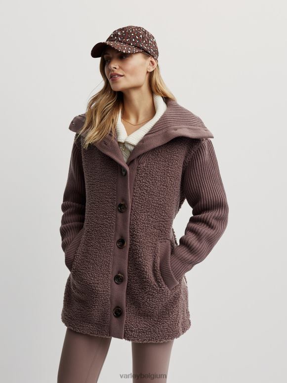 diep taupe vrouwen elliot jas kleding Z8X2P461 Varley
