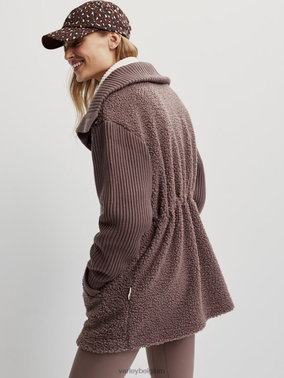 diep taupe vrouwen elliot jas kleding Z8X2P461 Varley