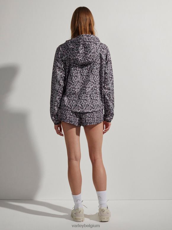 donker bewegingsblaadje vrouwen terras hardloopjack met print kleding Z8X2P412 Varley