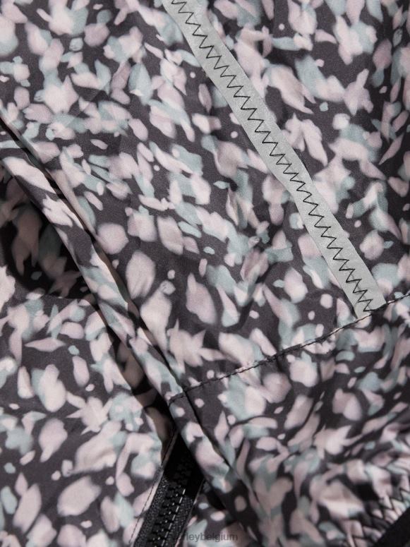 donker bewegingsblaadje vrouwen terras hardloopjack met print kleding Z8X2P412 Varley