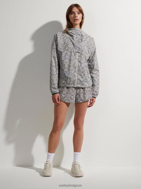 gespiegelde slang vrouwen terras hardloopjack met print kleding Z8X2P413 Varley