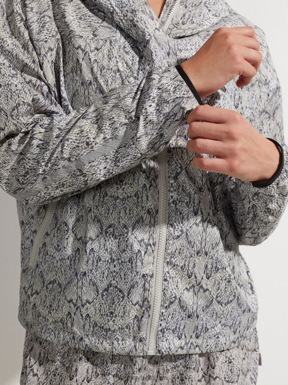 gespiegelde slang vrouwen terras hardloopjack met print kleding Z8X2P413 Varley