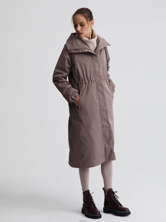 ijzer vrouwen grove lange parka kleding Z8X2P455 Varley