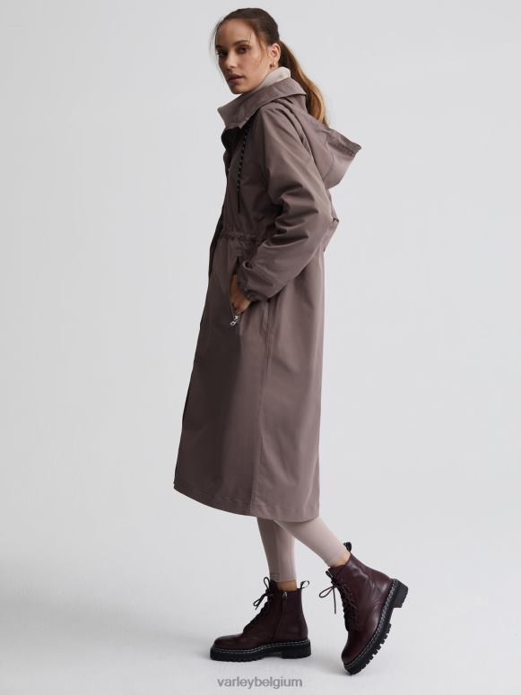 ijzer vrouwen grove lange parka kleding Z8X2P455 Varley