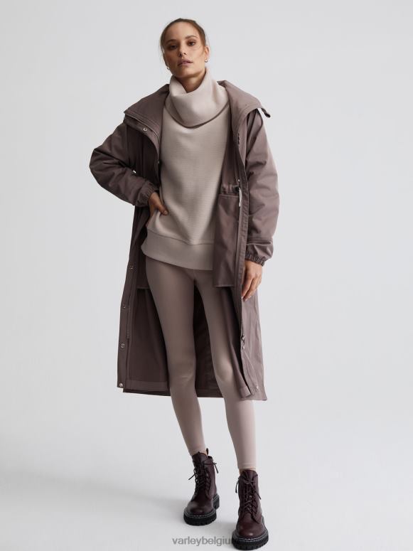 ijzer vrouwen grove lange parka kleding Z8X2P455 Varley
