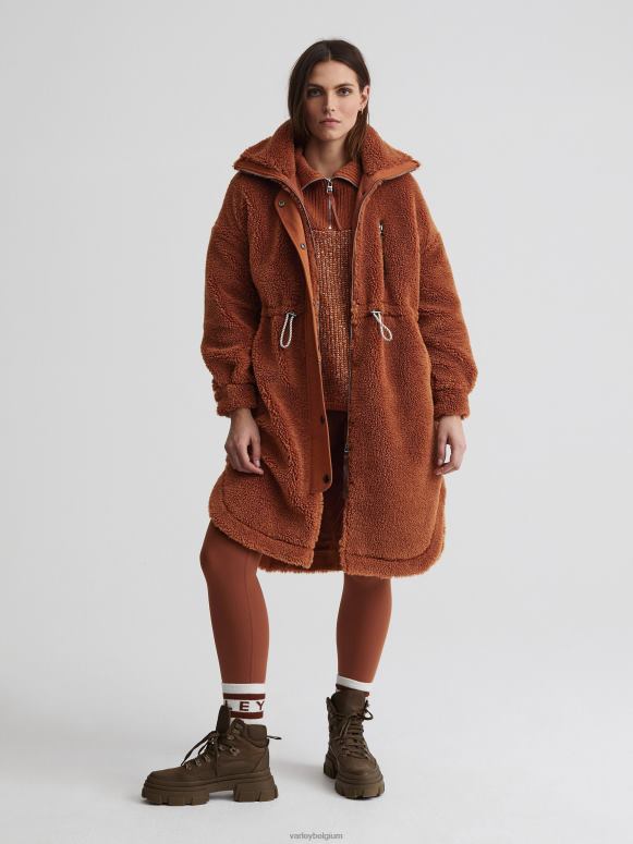 karamel café vrouwen jones jas kleding Z8X2P438 Varley