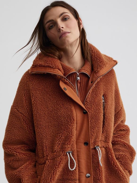 karamel café vrouwen jones jas kleding Z8X2P438 Varley