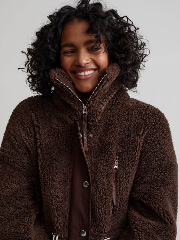 koffieboon vrouwen jones jas kleding Z8X2P439 Varley