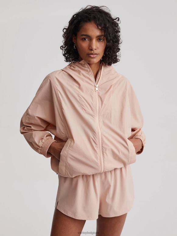 mahonie roos vrouwen blake windjack kleding Z8X2P414 Varley