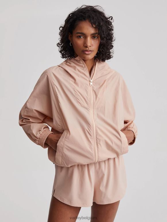 mahonie roos vrouwen blake windjack kleding Z8X2P414 Varley