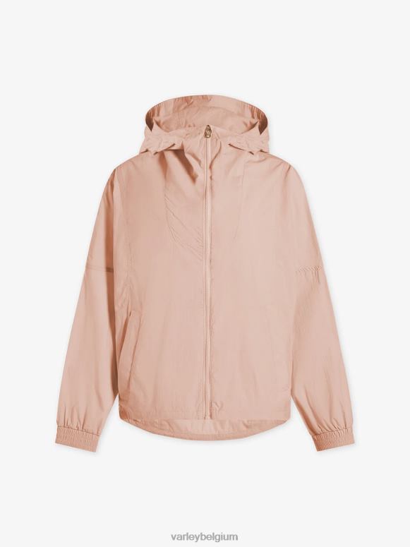 mahonie roos vrouwen blake windjack kleding Z8X2P414 Varley